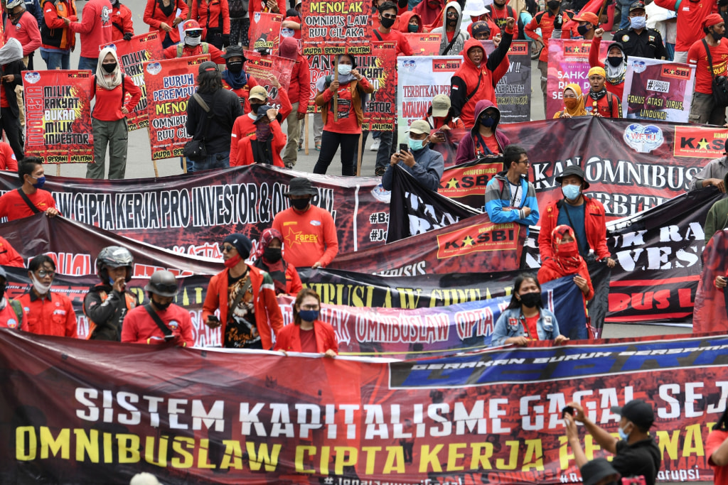 Explainer: ‘New’ Anti-Worker Law in Indonesia