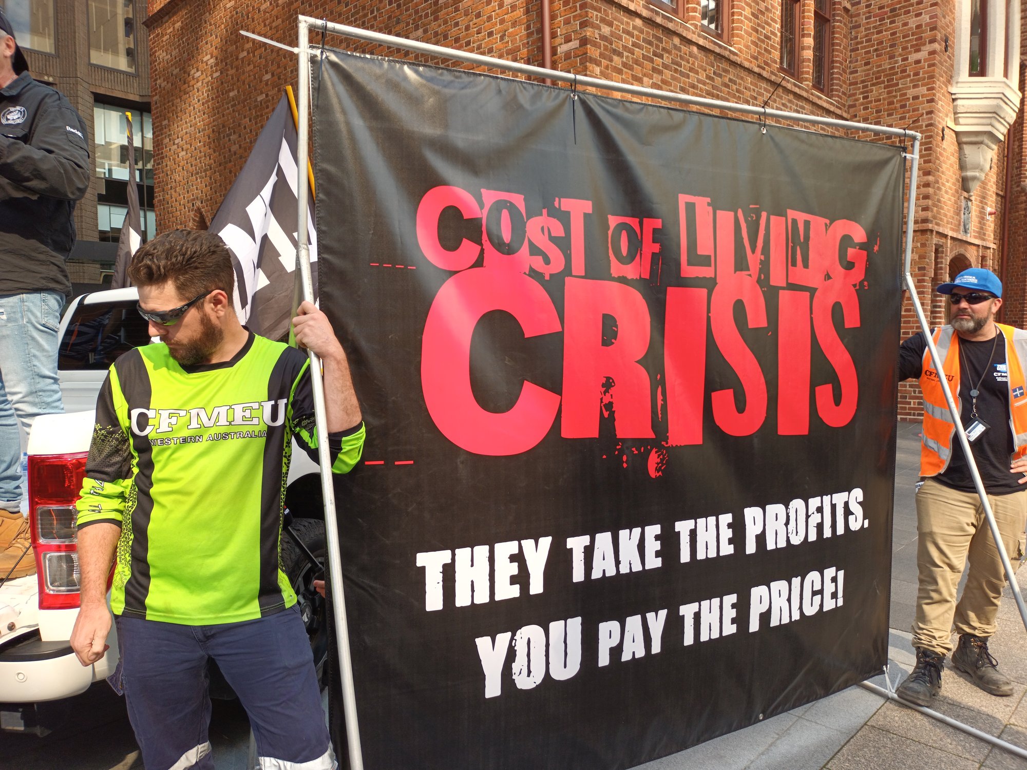 CFMMEU Leader Calls For National Cost of Living Fightback