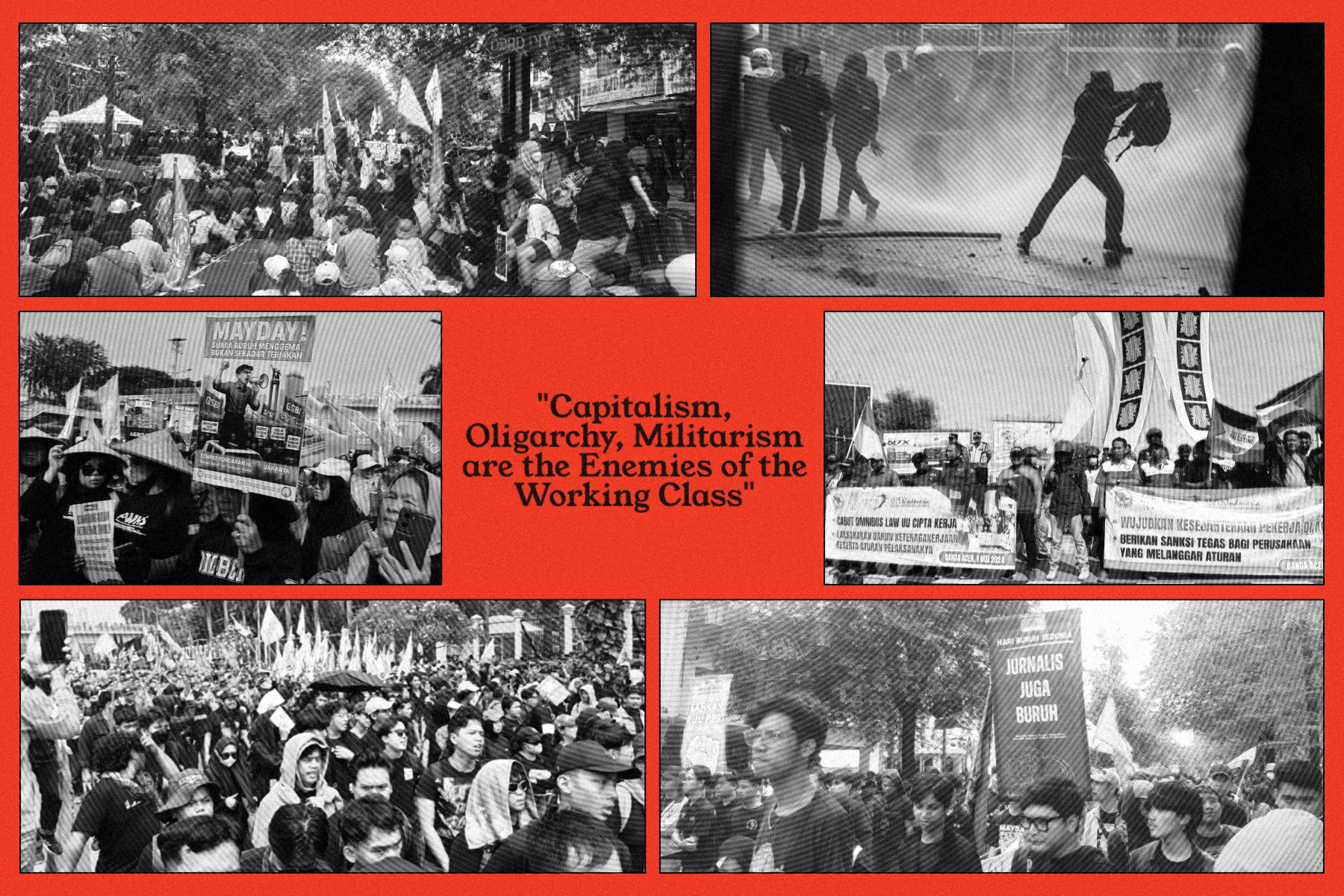 Indonesia May Day 2025 – Thousands take to the streets nation-wide