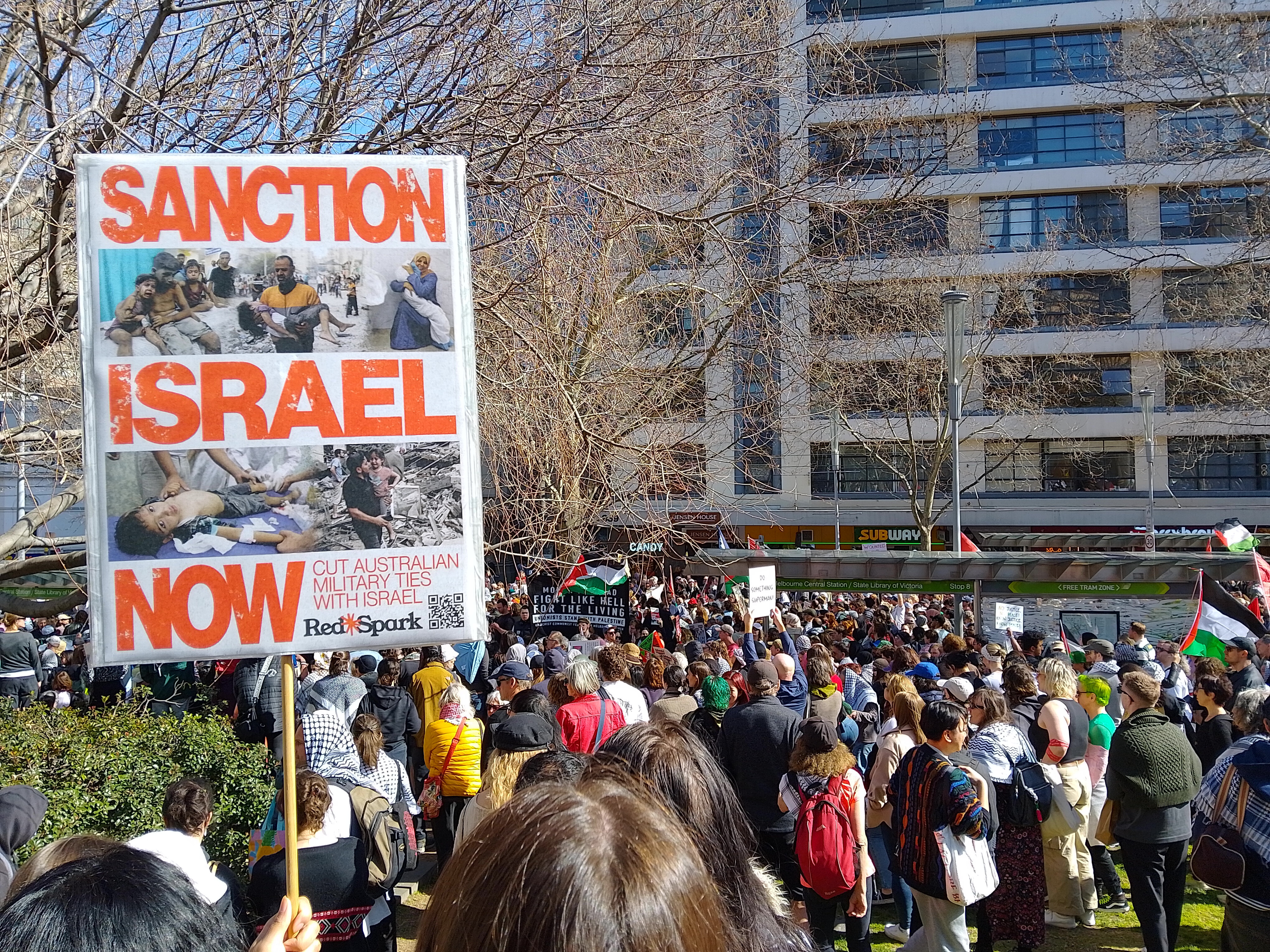 Historic Palestine Actions Intensify Campaign Against Australian Government